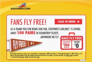 Southwest Airlines Fans Fly Free on Facebook